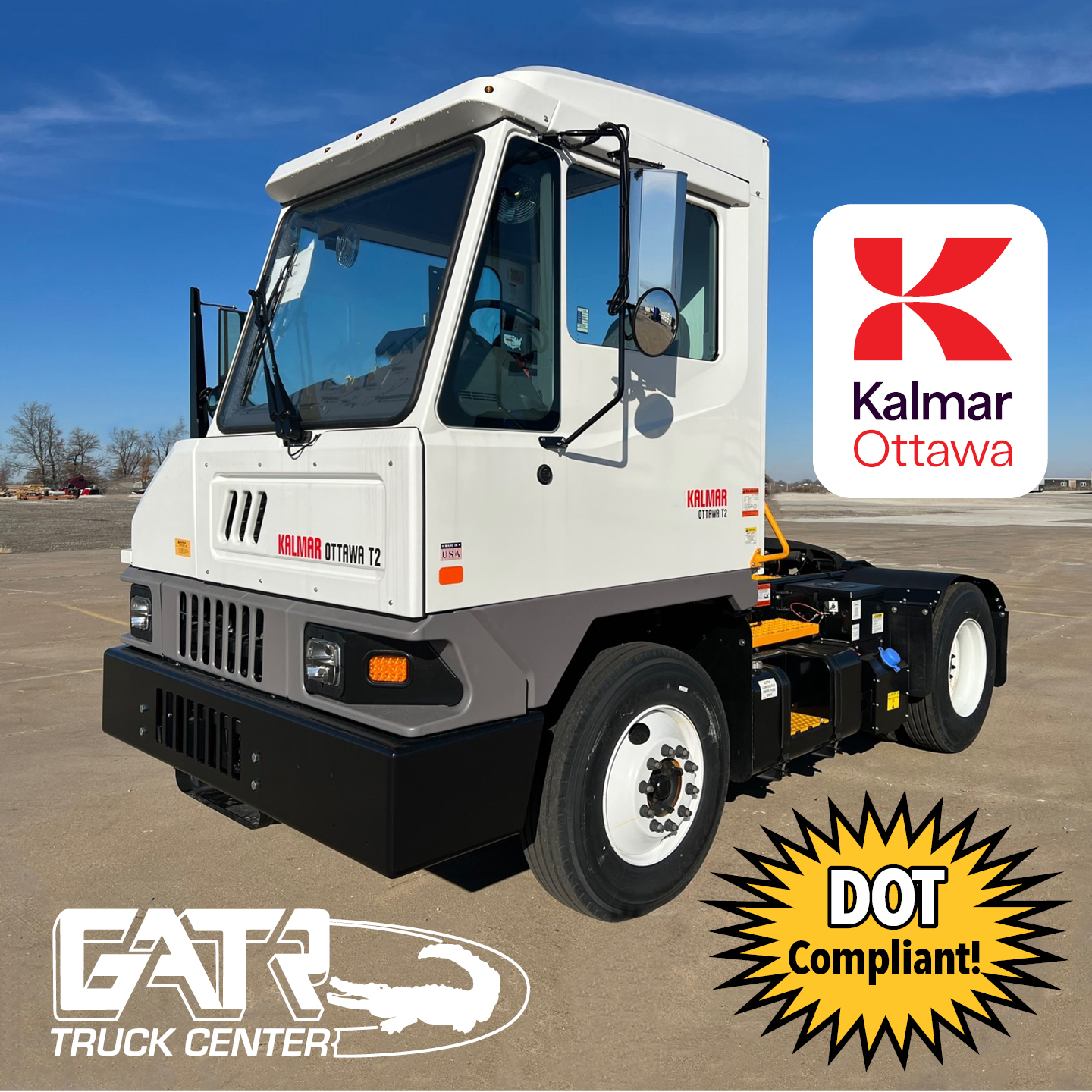Kalmar Ottawa Yard Spotter for sale from GATR Truck Center in Iowa and Minnesota